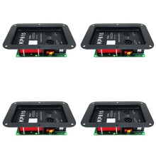 4X 2 Way Audio Divider Crossover Frequency Divider Module Treble Bass HiFi Crossover Filter Distributor Board