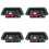 4X 2 Way Audio Divider Crossover Frequency Divider Module Treble Bass HiFi Crossover Filter Distributor Board 1