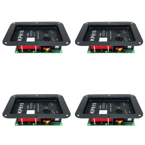 4X 2 Way Audio Divider Crossover Frequency Divider Module Treble Bass HiFi Crossover Filter Distributor Board