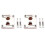 2X Metal Front Hole CPU Water Cooling Block Cooler South Bridge Northbridge Block for Computer CPU Block 1