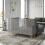 Homcom HOMCOM Storage Cabinet, Sideboard with Adjustable Shelves, High Gloss Grey 8
