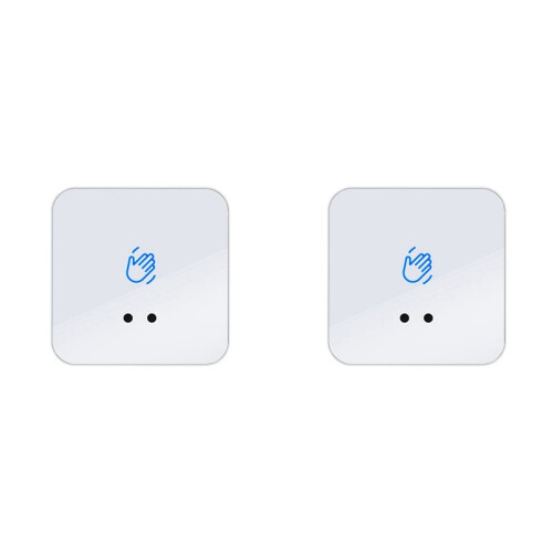 2X Infrared Installation Contactless Infrared Door Lock No Touch Sensor Exit Button IR Door Release DoorbellSwitch B