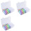 3X 64 Grids Diamond Paint Storage Box Portable Seed Bead Organizer Case DIY Nail Art Plastic Container 1