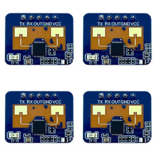 4X LD2410C 24G Human Presence Sensor FMCW Millimeter Wave Motion Detection Module DC5V