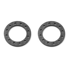 2X Almohadilla de Fricción de Embrague Deslizante de Fibra de Carbono, Accesorios de Coche RC para EREVO SUMMIT e S 5352R