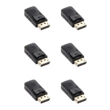 6Pcs 4K Dummy Plug DP Virtual Display Adapter Video Card Cheater EDID Headless Emulator