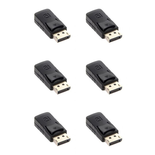 6Pcs 4K  Dummy Plug DP Virtual Display Adapter  Video Card Cheater EDID Headless  Emulator