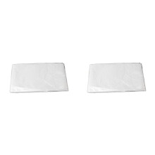 200Pcs Disposable Plastic Couch Cover Bedspread SPA Massage Treatment Table Sheets Transparent Beauty Bed