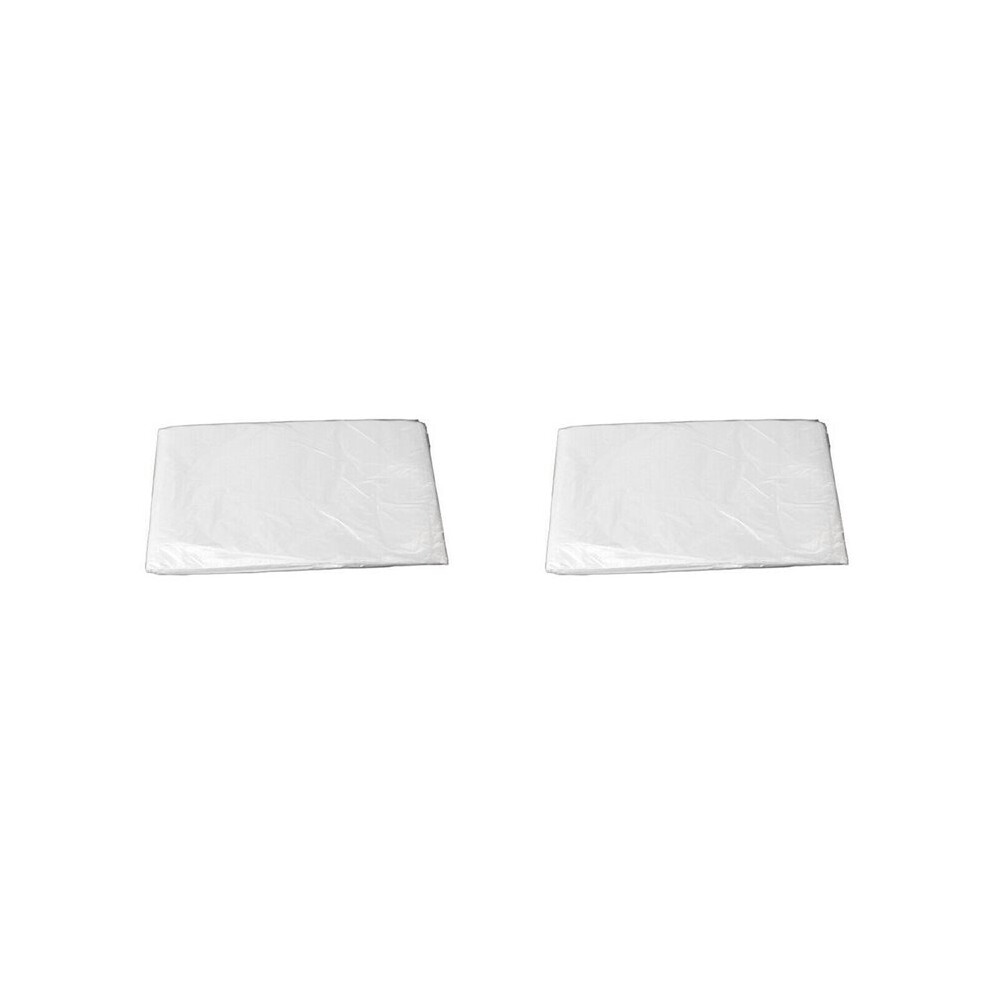 Typecat 200Pcs Disposable Plastic Couch Cover Bedspread Spa Massage Treatment Table Sheets Transparent Beauty Bed