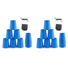 24 Stuks Kid Quick Stacking Cups Set Speed Training Game Fun Stacking Cup Fast Paced Game voor Jongens Meisjes