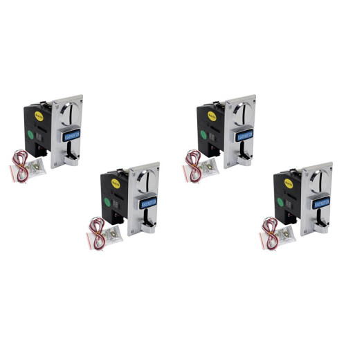4PCS 616 Multi Coin Acceptor Electronic Roll Down Coin Acceptor Selector Mechanism Vending Machine Arcade Game Ticket