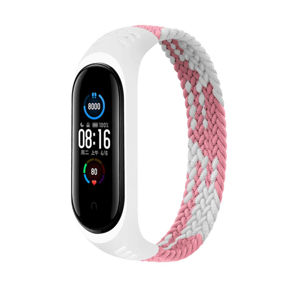Braided Solo Loop Stretchy Nylon Sport Replacement Band For Mi Band 7 6 5 4 9455672037877