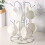 2X Cup Drying Rack with 8 Hooks Drainer Mug Tree Mug Organizer for Home Desktop 4