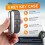 5 BUTTON KEY FOB CASE SHELL For  LR4 for  SPORT EVOQUE REMOTE 4
