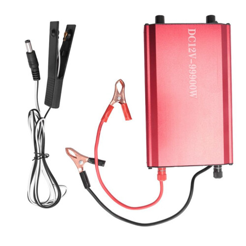 2X DC12V-99900W Dual Variable Inverter  High Power 12V Multifunction Convenient  Battery Booster 2