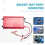 2X DC12V-99900W Dual Variable Inverter  High Power 12V Multifunction Convenient  Battery Booster 7
