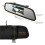 2X 4,3-Tums Bil DVR Dash-Kamera Backspegelmonitor StöDer 2-VäGs Videoinspelare Dash Cam LCD-SkäRm 7