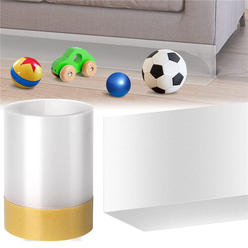 2pcs 118Inch Cuttable Under Couch Bed Blocker,Toy Blockers for Pets,Stop Things From Going Under Sofa Bed 2
