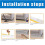 2pcs 118Inch Cuttable Under Couch Bed Blocker,Toy Blockers for Pets,Stop Things From Going Under Sofa Bed 4
