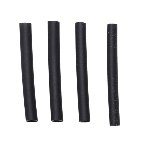 Wire Manicotto Avvolgente 2mm Dia 30mm Lungo Termorestringente 1400 Pezzi Nero