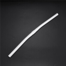 3X Alloy Fixed Gear Bicycle Cycling Straight Fixie Bike Straight Bar Handlebar Color Silver