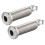 End Pin Output Jack,Ancable 1/4 inch 6.35mm Mono  Jack 3 Pin Long Threaded Replacement Full Contact Jack Socket 1