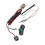 2X Active Endpin Jack Preamp Piezo Pickup Kit Volym- och Tonkontroll för Akustiska Klassiska Gitarrdelar 6