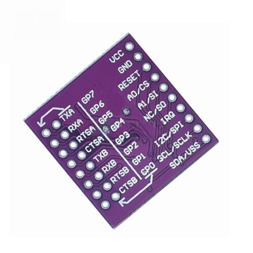 SC16IS752 I2C/SPI Bus Interface to Dual Channel UART Conversion Module, 2-Channel Serial Port Expander
