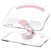 360 Rotation Acrylic Tablet Stand Adjustable Phone Bracket Folding Anti-Slip Holder for Pro/Air/ 4.7-13 Inch