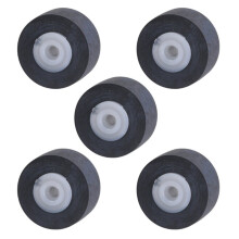 Set van 5 Rubberen Aandrukrollen voor Cassettedecks, Vervanging van Riemschijven, 13,5 X 8,2 X 6,7 X 2 mm, Eenvoudig Te Installeren, Audio-Accessoires