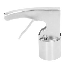 Edelstahl-Eisspoon mit Auslöser, Silber, 410 g