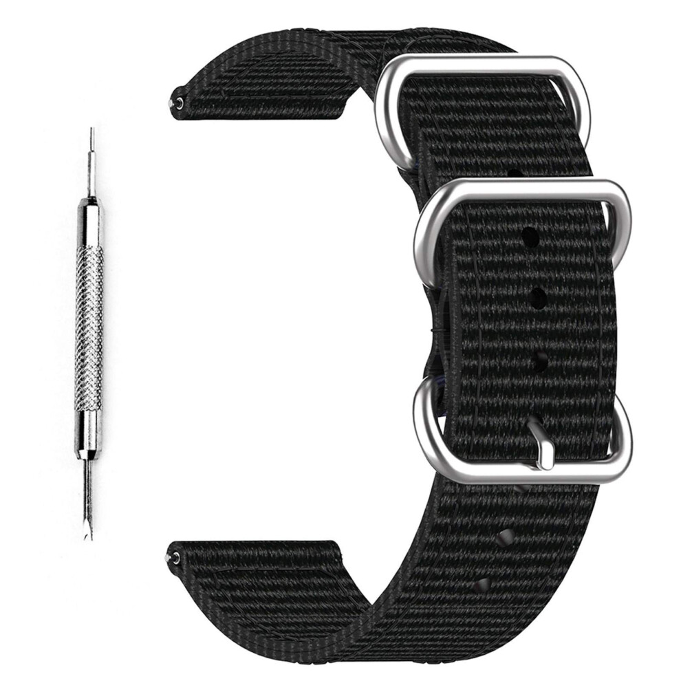 Canvas Replacement Strap Adjustable Breathable Wristband For Suunto 9 And Suunto 7 Watch Band 9092120537871