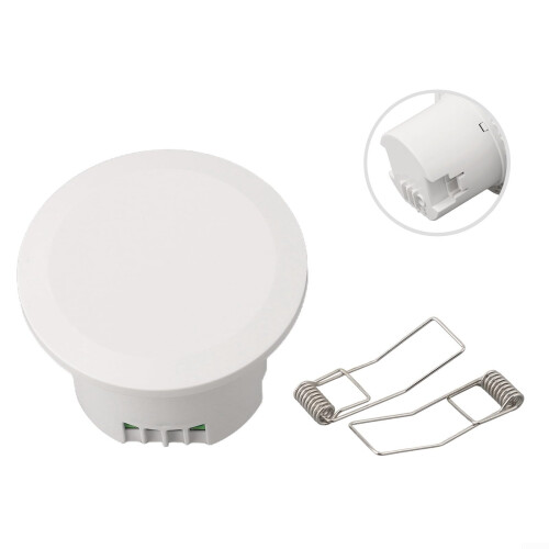Microwave Motion Sensor with Smart Presence Detection and Adjustable Range for Home and Office Lighting 1