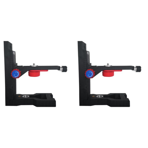 2X Laser-Level Magnetic Bracket L-Shape Adjustable 5/8Inch Mount Adapter  Laser-Positioning Base