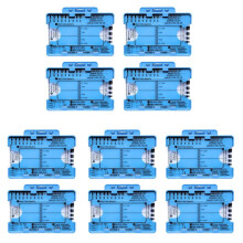 10PCS ECG 7 Step Ruler, ECG 7 Step Ruler for ECG/EKG Interpretation, ECG Ruler, Portable ECG Assessment Tool EKG Card