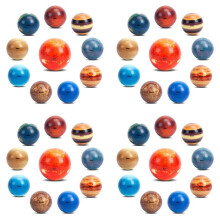 Solar System Stress Balls,40PCS Planets Squeeze Balls Space Toys for Kids Early Learning Stress Relief Fidget Toy