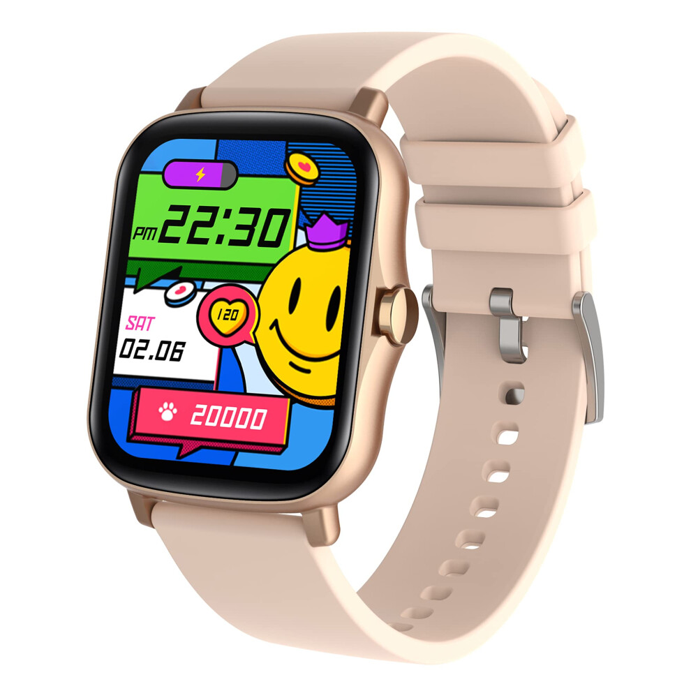 Fitness Smartwatch With Continuous Heart Rate, Sleep, Step And Calorie Tracking For Men And Women 9455672038423