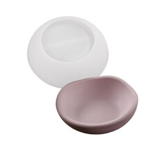 Unique Round Silicone Mold for Resin Art Candle Making and-L