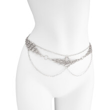Gothic Styles Rhombus Braided Waist Chain Body Jewelry With-K