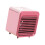 Portable Cooling Fan with 3 Speed Setting Low Noise-Pink 1
