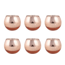 Glass Votive Candle Holders for Tealight Glass Tealight-Pink