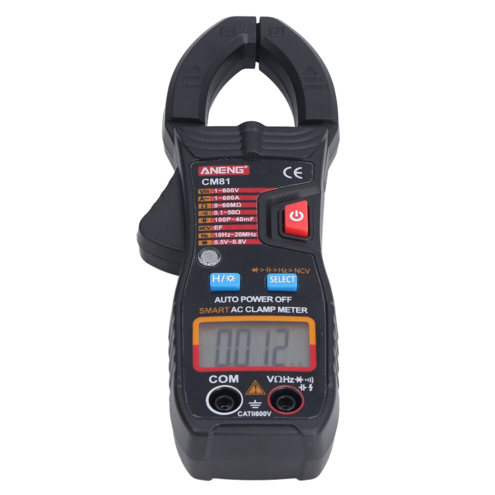 Digital Clamp Meter, Contactless Ac/Dc Voltage Tester, Backlit, Handheld 6931390626256