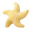 Star Pillow With Texture And Resilients-300*300mm Yellow 1