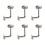 6Pcs Staircases Brackets Replacement Wall-Bend piece 100 1