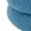 Beliani Pouffe SUMPTER Boucle Blue 6