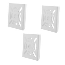 Steel CCTV Camera Mounting Bracket Set of 3, Adjustable Pole Mount for Outdoor PTZ Dome Security