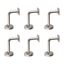 Supports d'escalier muraux avec vis, 6 pièces-film ordinaire 100