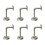 6Pcs Wall Support Handrail Bracket Stair Railing-plain film 100 1
