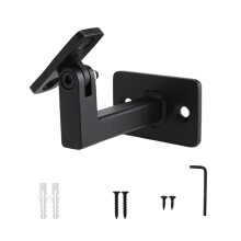 L Shape Swivels Hand Rail Brackets Handrail Holders for-1 piece