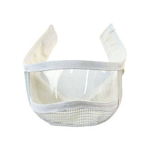 Catss Bubble Muzzles Transparents Permeable Face Cover-White M